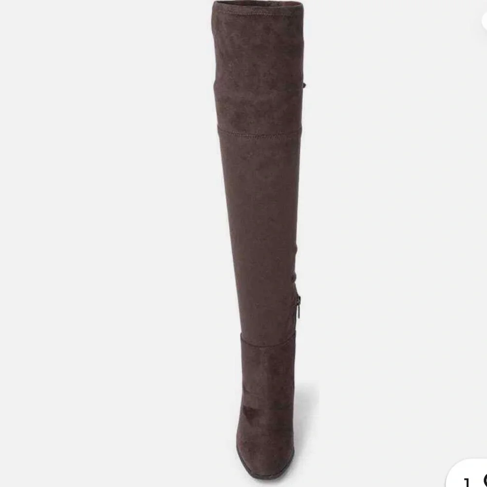 New Vince Camuto Women’s Tapley Microsuede Over the Knee High Heel Boots‎